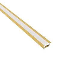 PROFIL LED INLINE MINI XL CU MASCA AURIU 2M