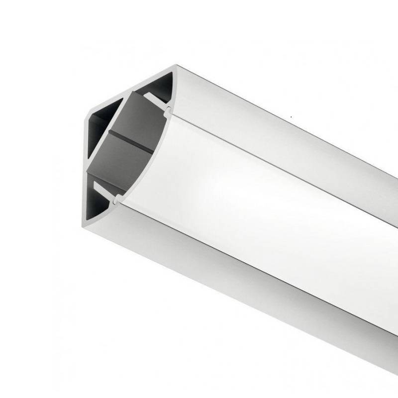 Profil banda led, pentru colt, 20x20, 2.5m Hafele
