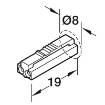 Cablu prelungitor banda led la transformator Hafele 2m (3)