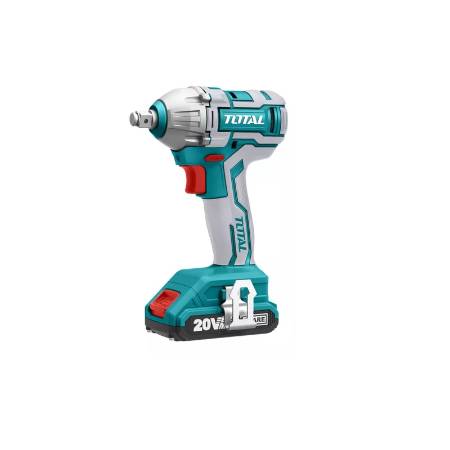 Masina de insurubat cu impact cu acumulator 20V-2.0Ah Li-Ion (baterie inclusa) Total
