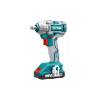 Masina de insurubat cu impact cu acumulator 20V-2.0Ah Li-Ion (baterie inclusa) Total