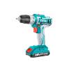 Masina de gaurit cu percutie si acumulator 20V-2.0Ah Li-Ion P20S (baterie inclusa) Total