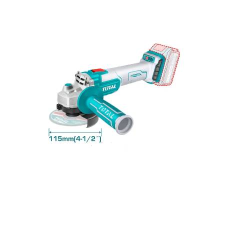Polizor unghiular- LI-ION - 20V - 115MM (baterie inclusa) Total