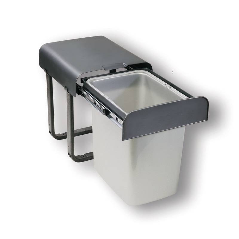 Cos gunoi pe glisiere 16L Hafele pentru casa si proiecte eficiente