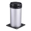 Picior metalic mobilier D50 H80 Aluminiu