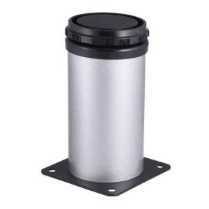 Picior metalic mobilier D50 H50 Aluminiu