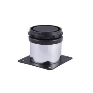 Picior metalic mobilier D50 H50 Crom