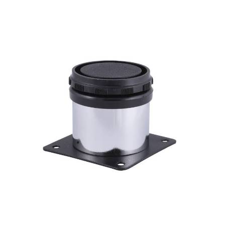 Picior metalic mobilier D50 H50 Crom