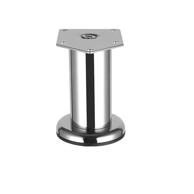 Picior metalic mobilier D42 H100 Crom pentru casa si proiecte eficiente