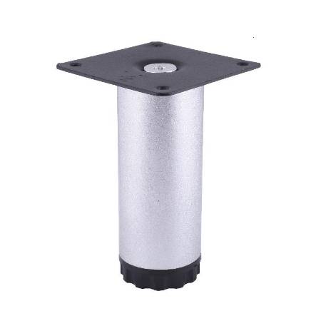 Picior metalic mobilier D38 H150 Aluminiu