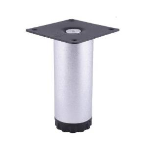 Picior metalic mobilier D38 H100 Aluminiu