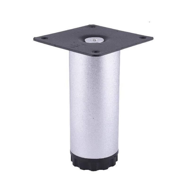 Picior metalic mobilier D38 H100 Aluminiu pentru casa si proiecte eficiente