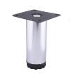 Picior metalic mobilier D38 H50 Crom