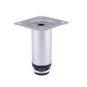 Picior metalic mobilier D30 H150 Aluminiu
