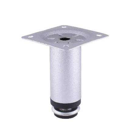 Picior metalic mobilier D30 H100 Aluminiu