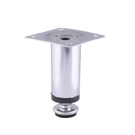 Picior metalic mobilier D30 H80 Crom