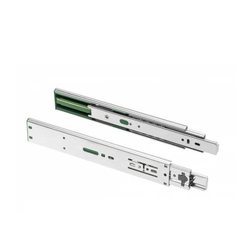 Glisiere cu bile ECO cu amortizare si extractie totala H45xL550mm