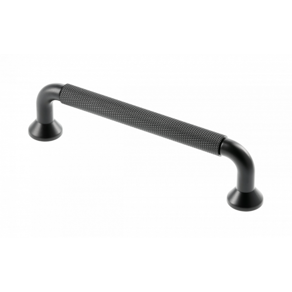 GTV Maner STRUCTURE, 192 mm, negru mat pentru casa si proiecte eficiente
