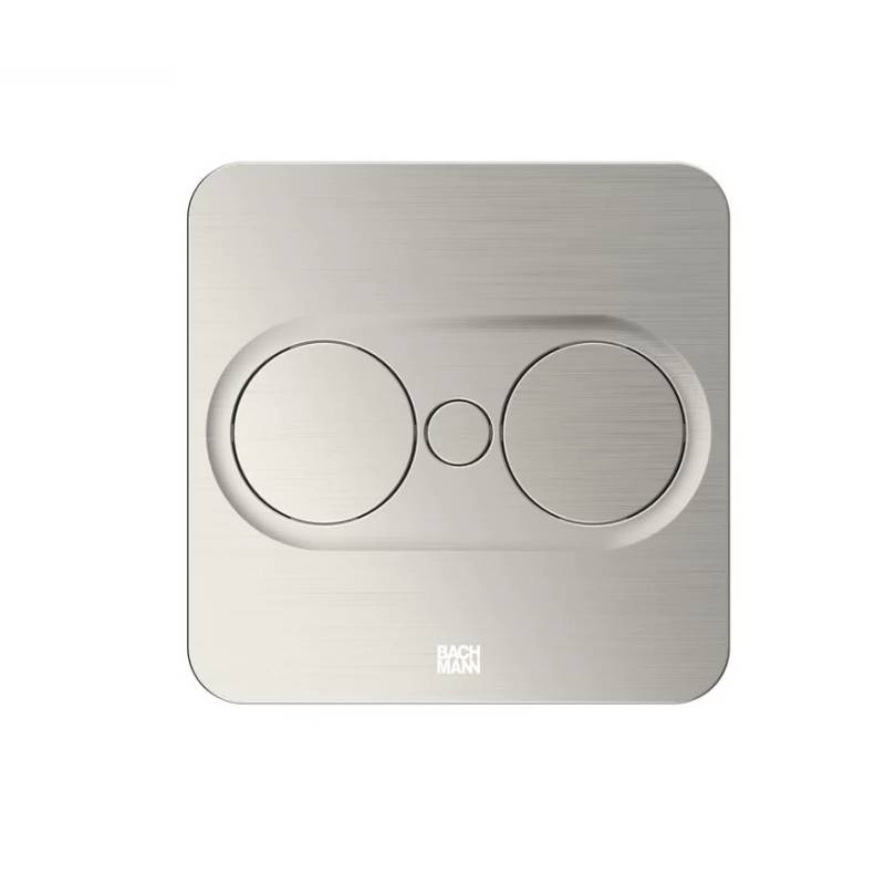 Hafele Priza TWIST 2 Inox patrata cu capac rotativ dubla 230 V