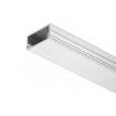 Profil LED aplicat Aluminiu difuzor mic 2.5m Hafele