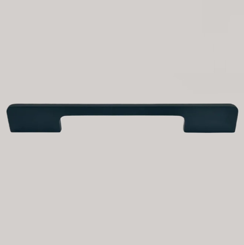 Maner Long, 160mm interaxa, finisaj negru, zamac