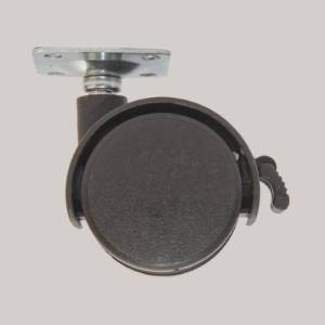 Rotila neagra D50 Flansa cu frana