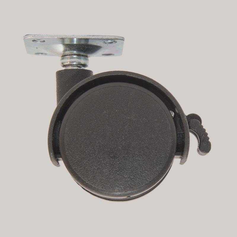 Rotila neagra D50 Flansa cu frana