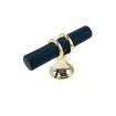 Buton ZA015 50 mm negru + auriu
