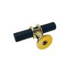 Buton ZA015 50 mm negru + auriu 2