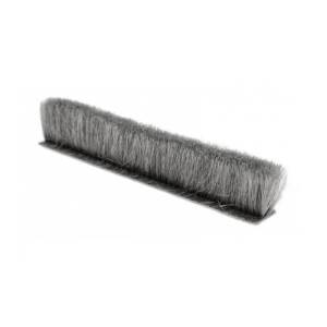 Perie mare cu adeziv 7X17mm Gri