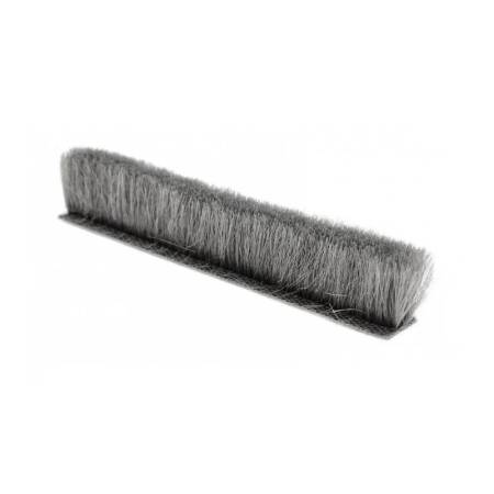 Perie mare cu adeziv 7X17mm Gri
