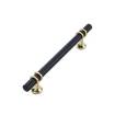 Maner ZA015 128 mm negru + auriu