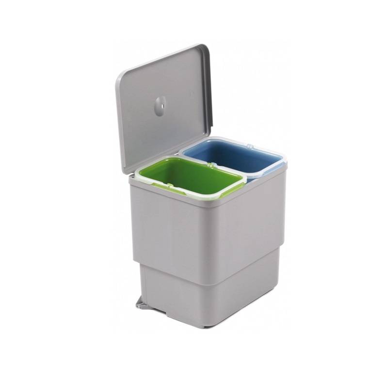 Cos gunoi SESAMO 2x8L corp 450 mm pentru casa si proiecte eficiente