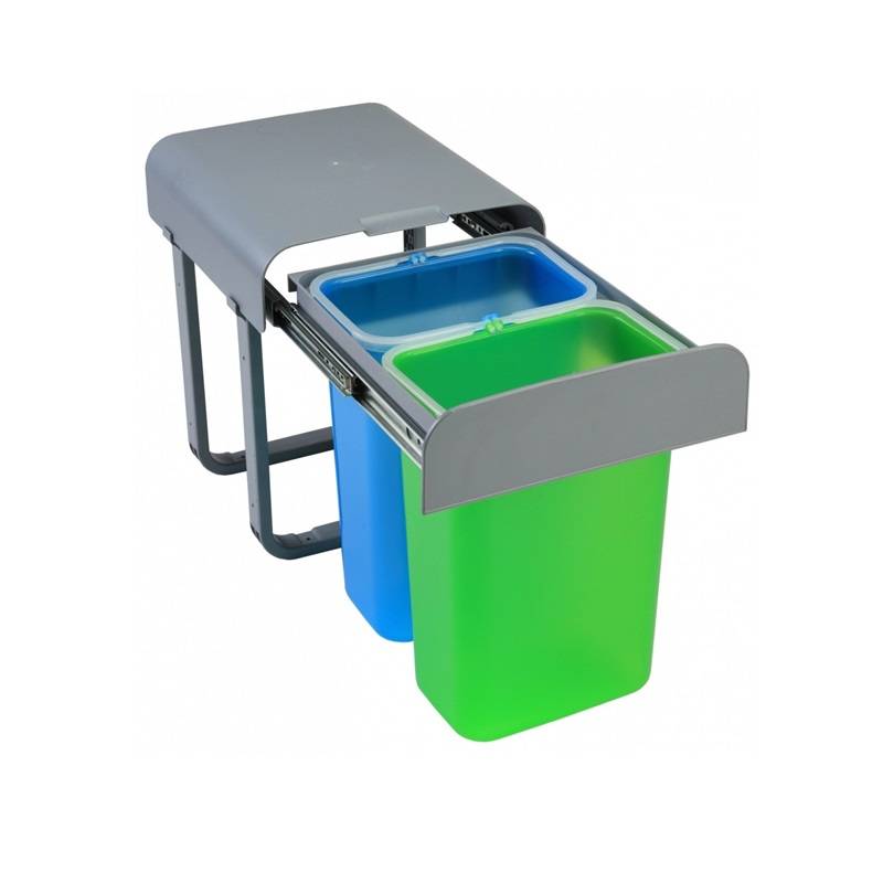 Cos gunoi ALADIN extractibil 2X8L pentru casa si proiecte eficiente