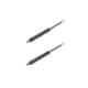 Set 2 pistoane pentru somiera, putere 1200 N, negru