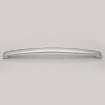 Maner B0010 160mm intre gauri, finisaj Aluminiu