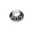 Suport pentru bara de haine rotunda, diametru 25mm, prindere surub, finisaj crom