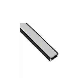 Profil LED, Line Mini, difuzor opac, negru, 3 metri