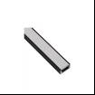 Profil LED, Line Mini, difuzor opac, negru, 3 metri