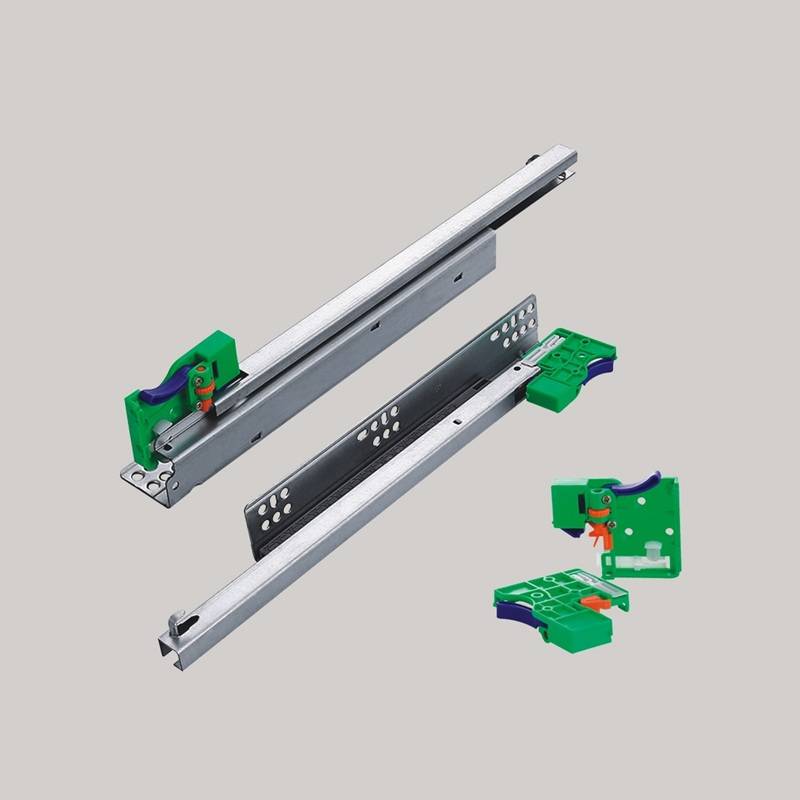 Glisiera sub sertar 350mm extractie partiala ECO pentru casa si proiecte eficiente