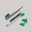 Glisiera sub sertar 350mm extractie partiala ECO