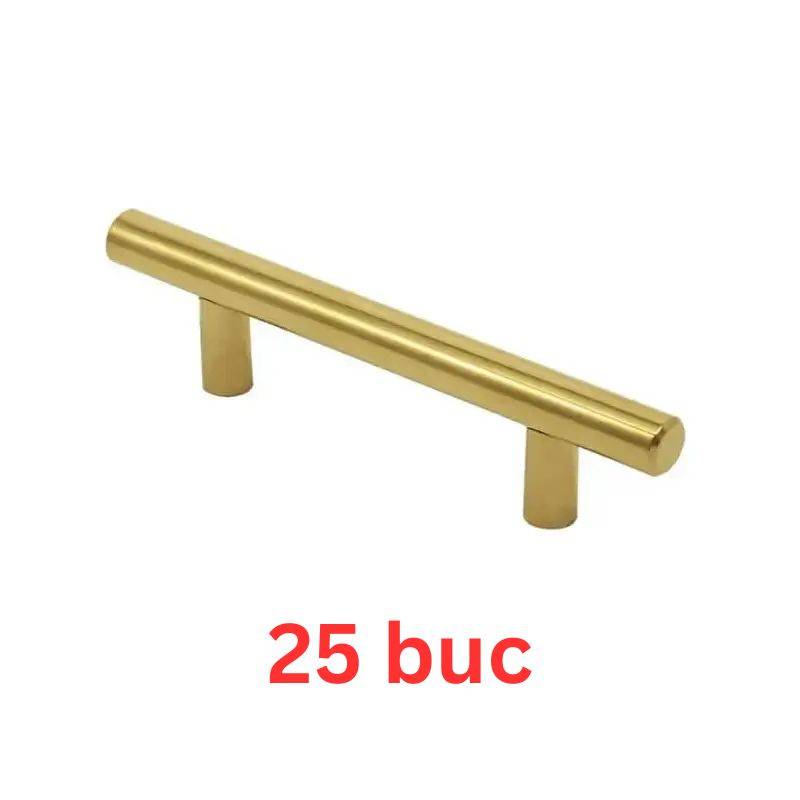 BOX Pachet 25 manere Ø12 160mm Auriu pentru casa si proiecte eficiente