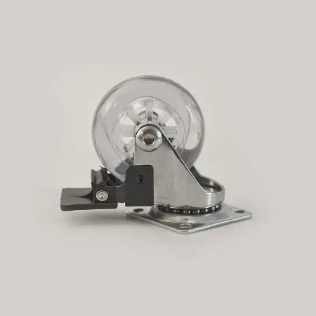 Rotila silicon D38 transparenta fara frana