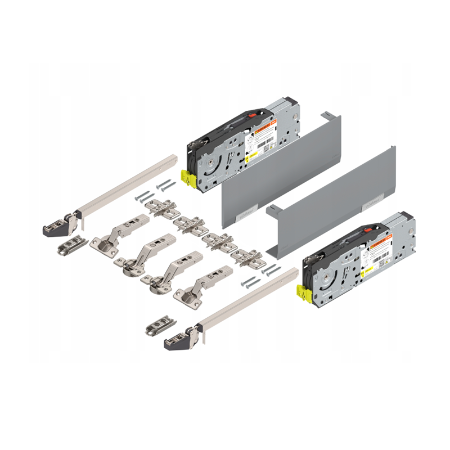 Aventos HF TOP H 840 - 1200 MM 2500 CU BRATE 3900 GRI