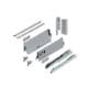 Tandembox Antaro Blum C 500mm H151mm Gri extractie totala si blumotion
