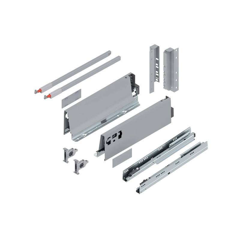 Tandembox Antaro Blum D 300mm H224mm Gri extractie totala si blumotion pentru casa si proiecte eficiente