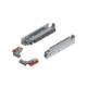 Glisiera Movento 400mm, extractie totala, cuplaje incluse, Blumotion, 40kg, Blum
