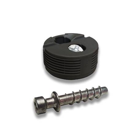 Demontabil Blum D25 negru set 100 buc