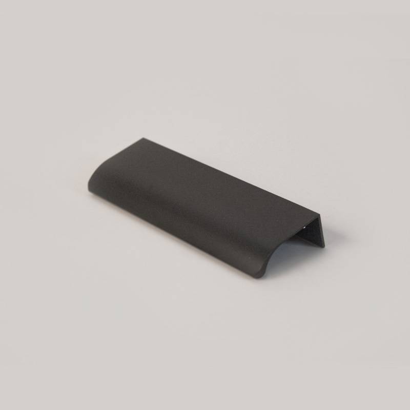 Maner mobilier 3996, 60 mm, 32 mm interaxa, metalic, finisaj negru mat pentru casa si proiecte eficiente