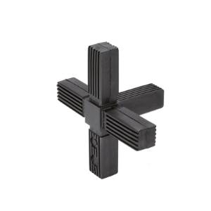 Conector imbinare 5 laturi PVC 20x20 negru